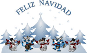 a feliz navidad greeting